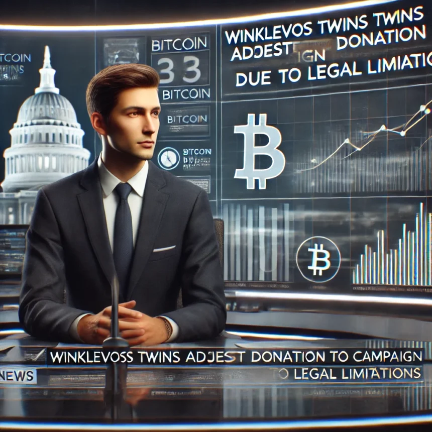 Winklevoss Twins Adjust Donation to Trump Campaign Due to Legal Limitations
