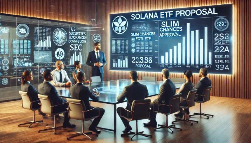 Solana ETF Faces Slim Approval Chances in 2024, Analysts Predict