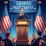 Trump Promises to Halt Biden's Strict Crypto Policies If Elected