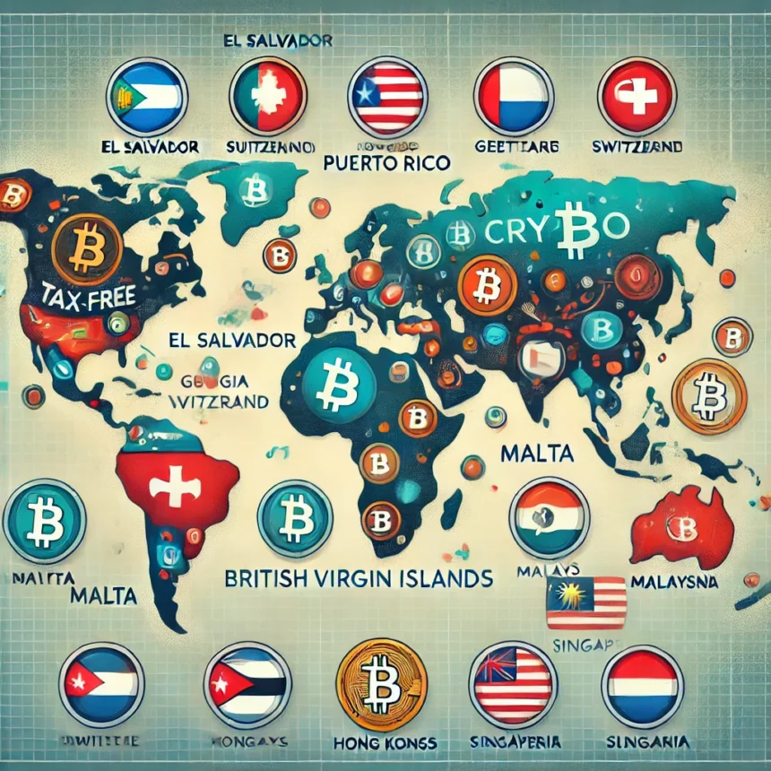 Top 12 Crypto Tax-Free Countries with Significant Tax Advantages