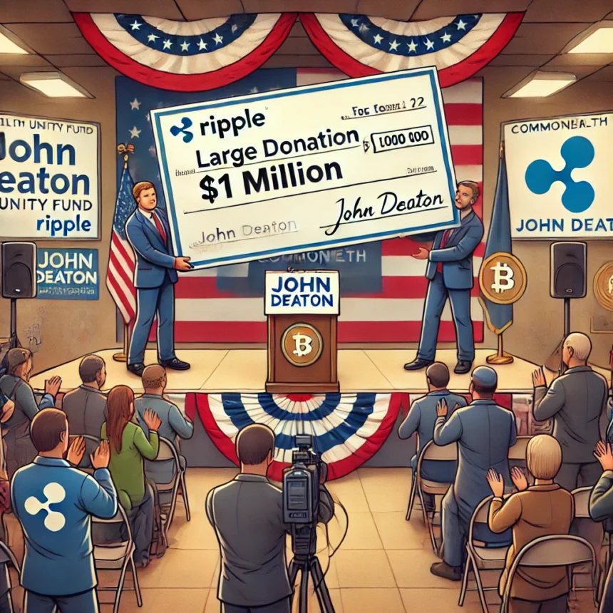 Ripple Supports John Deaton's Campaign with $1M Donation