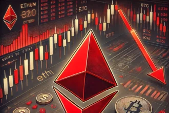 Ether Plunges 8% Amid Heavy Outflows from ETH ETFs