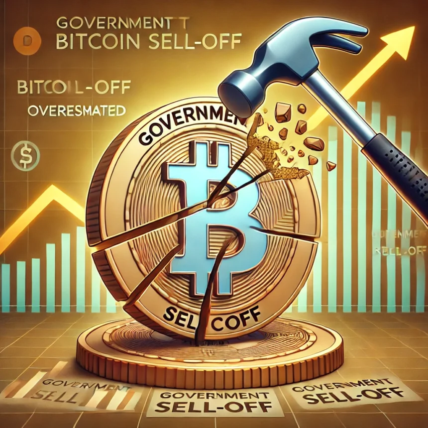 Government Bitcoin Sell-Off Impact is Highly Overestimated