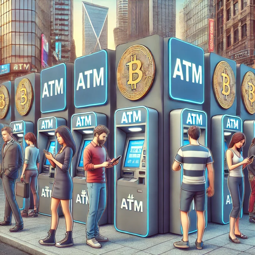 Global Surge in Cryptocurrency ATM Installations in 2024