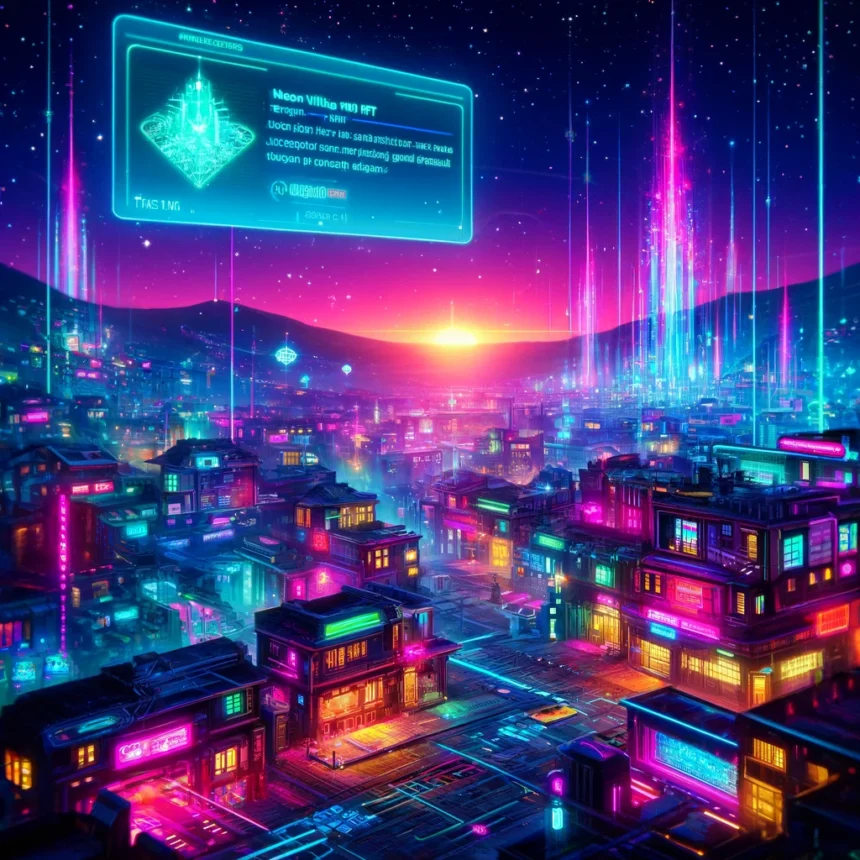 Neon Village NFT Sells for 20 ETH Following Dormant Bid from 2021