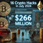 16 Crypto Hacks Resulted in $266 Million in Losses in July