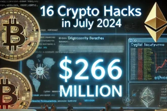 16 Crypto Hacks Resulted in $266 Million in Losses in July