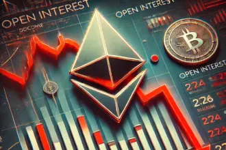 Ethereum open interest declines near early 2024 levels