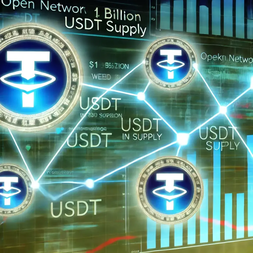 TON Surpasses $1B in Native USDT as Weekly Users Increase