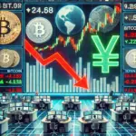 Bitcoin Falls as Yen Gains Post-U.S. Presidential Debate
