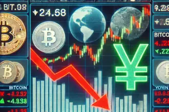 Bitcoin Falls as Yen Gains Post-U.S. Presidential Debate