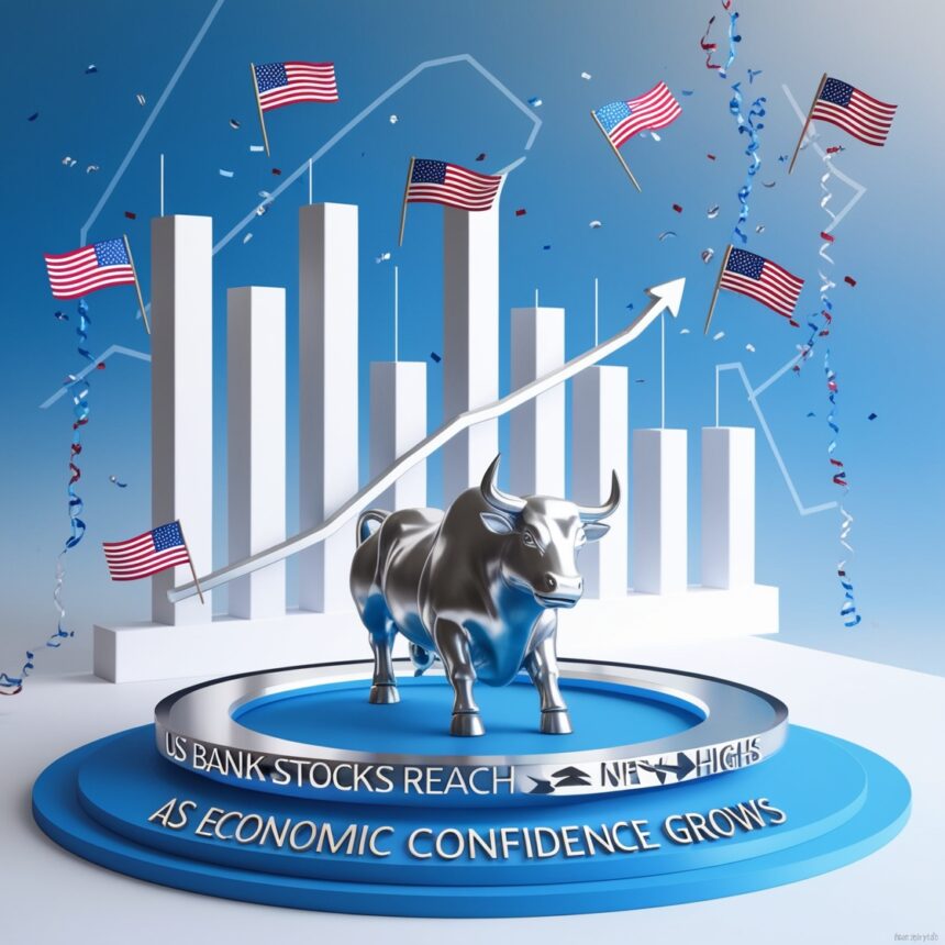 US Bank Stocks Reach New Highs as Economic Confidence Grows