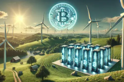 Bitcoin mining offers a solution to UK wind energy waste by reducing grid congestion, utilizing surplus energy, and enhancing grid efficiency.