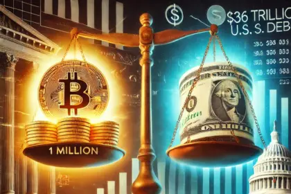 Can 1 Million Bitcoin Pay Off the $36 Trillion U.S. National Debt?