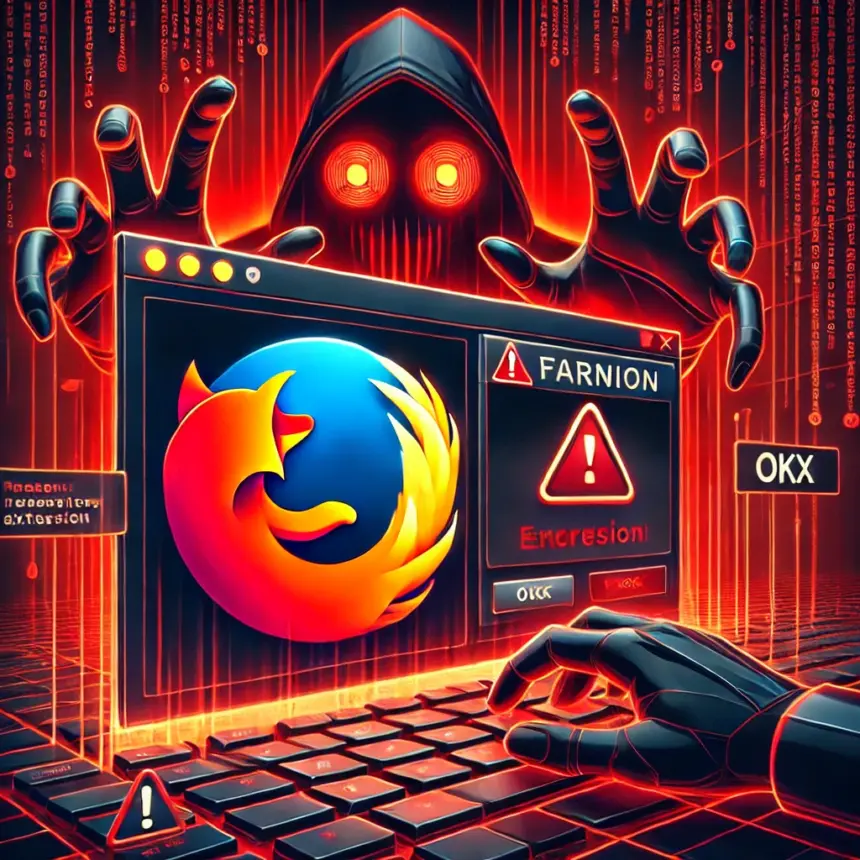 OKX Warns Users About Malicious Firefox Extension