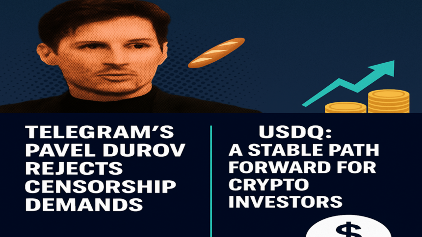Crypto leaders back Telegram’s Pavel Durov after rejecting EU censorship request
