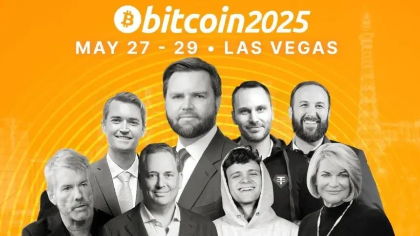 Bitcoin 2025 Conference to Feature U.S. Vice President JD Vance Among Prominent Speakers