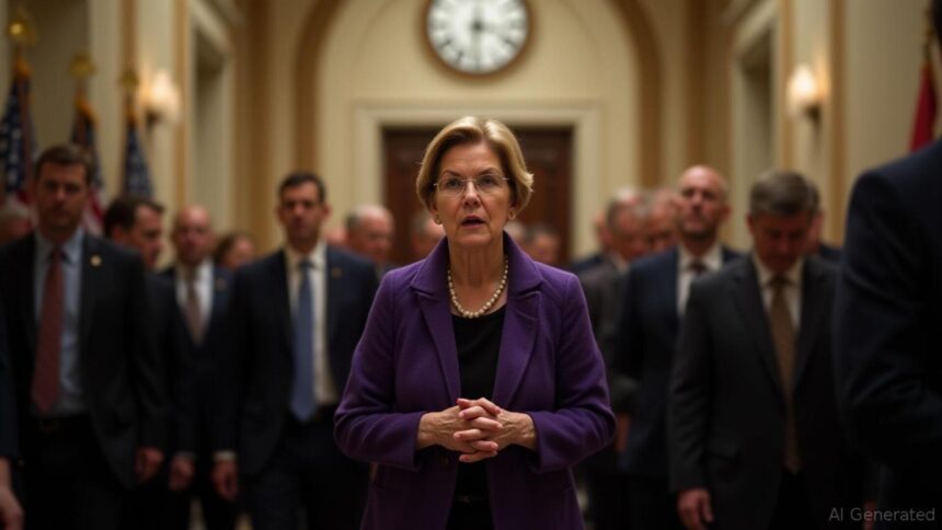 Warren says GENIUS Act could let tech giants launch spy coins sparks surveillance fears